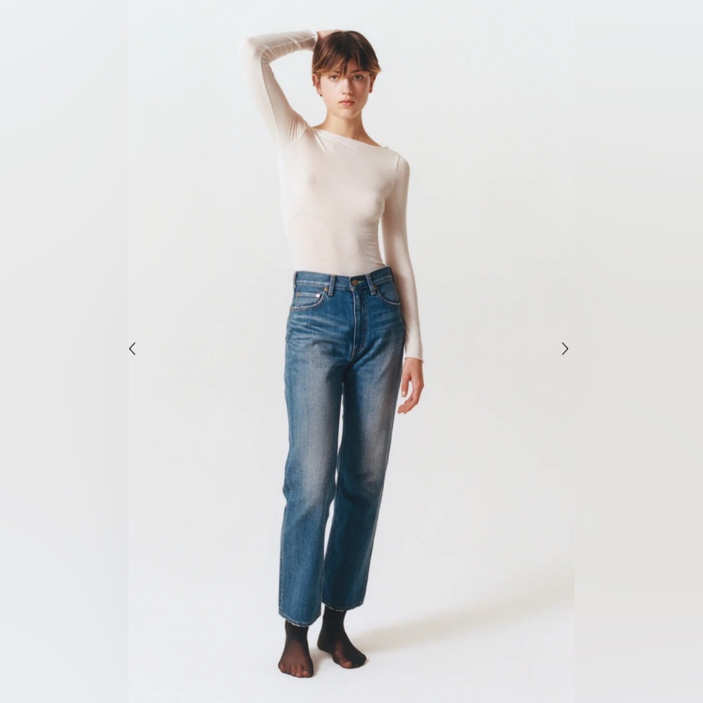 Tu es mon TRESOR Emerald Blue Jeans Size 26